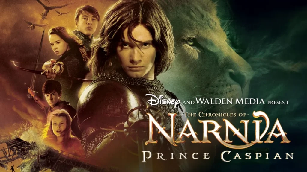 Adaptação cinematográfica da Walt Disney do clássico de C.S. Lewis "Prince Caspian", o 2º volume das Crónicas de Nárnia