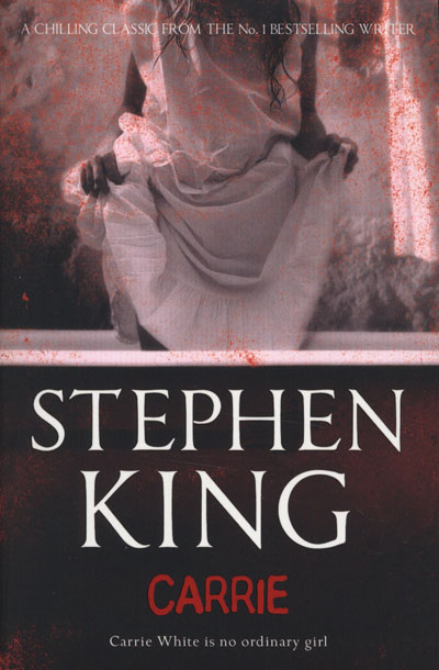 Capa de "Carrie" de Stephen King