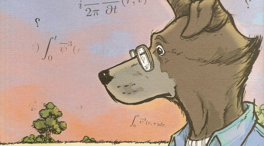 Victor, protagonista de "A Fórmula da Felicidade", de Nuno Duarte, ilustrado por Osvaldo Medina.